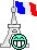 Voir le motif de point de croix en taille relle